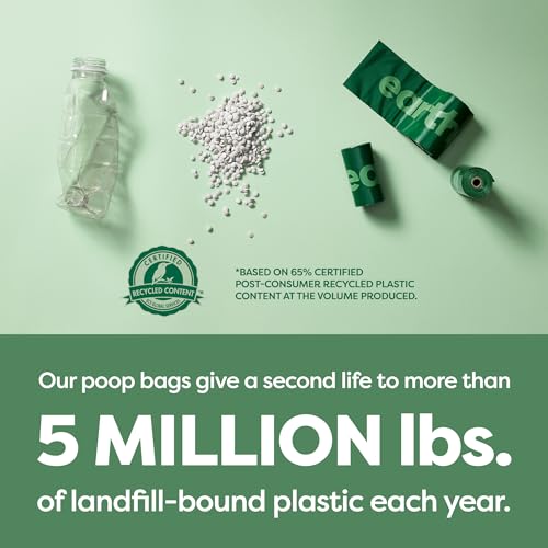 Earth Rated Dog Poop Bags on Refill Rolls, 600 Bags, Unscented | Guaranteed Leak Proof and Extra Thick Waste Bag Refill Rolls - size: 1 Count (Pack of 600)