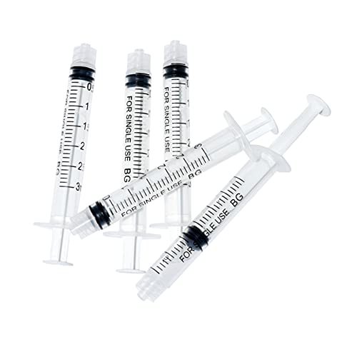 Karlling Pack of 5 X 3 ml 3cc Syringes Without Needle - style: **3ML(5 Pack)