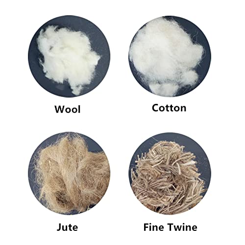 Natural Mixing Nesting Material Pads for Bird Nest,Bird Nest Material,Great for Nest Building and Hideouts,(50G / 1.76OZ) - size: Mixture 1.76 Oz