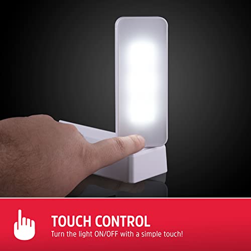Energizer Swivel LED Touch Light, Battery Operated, 35 Lumens | Wireless LED Closet Light, Ideal for Under Cabinet, Closet, Hallway, Work Bench, Washroom, Pantry and Laundry Room - size: 1 Pack\n, style: Swivel Task Light
