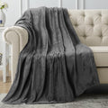 Utopia Bedding Soft Fleece Bed Blanket Throw XL Size Grey (50x70 Inch) | Microfiber Plush Warm Lightweight Breathable Cozy Blanket Anti-Static, All Season Use, Gift for Women and Men - color: Grey, size: Throw XL (50x70 Inch)