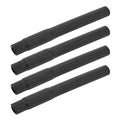 Milking Short Tube, Food Grade Rubber Short Tube Pipe Milking Machine Accessories Milking Cup Set Parts(Black)