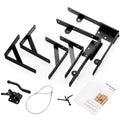 Anti Sag Gate Frame Kit, Gate Corner Bracket, Heavy Duty Brace Gate Hardware with Hinge and Gate, Wooden Fences-No Sag Gate Corner Brace Bracket for Doors, Corral Gates, Wood Windows