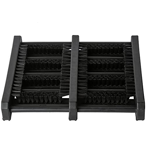Jobsite Boot Scraper - Outdoor Shoe Scrubber Cleaner Brush - 2 Pack - color: 2 Pack