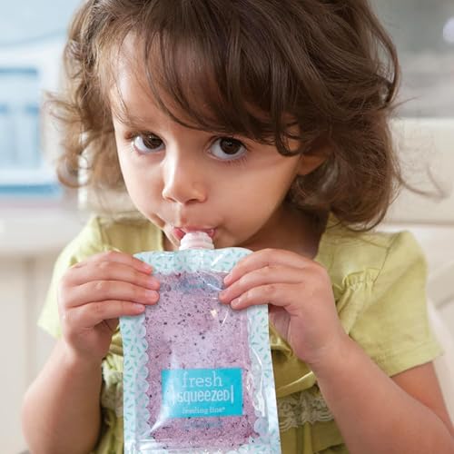 Infantino Reusable Squeeze Pouches, BPA-Free, 3.5 oz, 25-Pack - style: Reusable Pouches