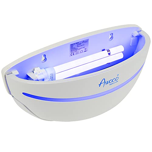 Awoco LED 5W 100V-240V Wall Mount Sconce Sticky Fly Trap Lamp for Capturing Flying Insects, Flies, Mosquitoes, and Moths (Fly Trap) - size: Fly Trap