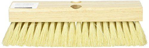 08755 Tampico Deck Scrub Brush with 1 Tapered and 1 Threaded Hole, 10-Inch - size: 1 Count (Pack of 1)