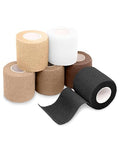 FriCARE Self Adhesive Bandage Wrap, Medical Tape in First Aid Kit, Classic | Elastic Cohesive Bandages for Sports/Vet/Wrist Ankle Wounds, 2 Inches X 5 Yards, Latex-free 6 Rolls - color: Classic