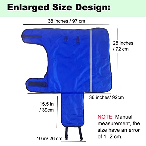 Calf Blanket Calves Warm Clothes Calf Saver Coat, Sheep Goat Blanket, for Keep Cows Goats Sheeps Warmming, Thickened Belly Protection