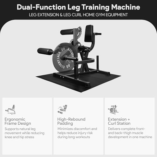BalanceFrom Strength Training Machine, Adjustable Multifunctional Fitness Equipment for Home & Gym - style: Adjustable Leg Extension