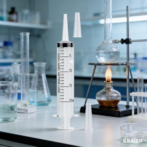 20 Cc Syringe without Needle, 20 Ml Syringe without Needle, 9 Pack | 20ml oral syringe 20cc syringe 20ml syringe for scientific labs, ink, measurement, dispensing, with cap - color: 30(no needle), size: 20 mL
