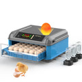 Upgraded Egg Incubator for Hatching Eggs - Chicken Egg Incubator with Automatic Egg Turning, Humidity Control, Water Adding System, Egg Candler, Ideal for Chicken, Duck, Quail Eggs (36 Eggs) - size: 36 Eggs