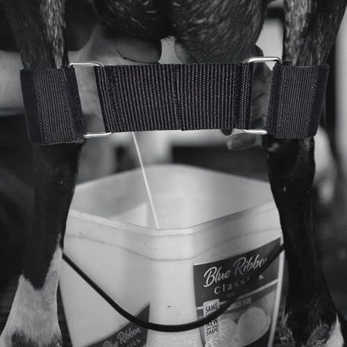 Adjustable Goat Hobbles Binding Tool Nylon Goat Milking Hobbles Goat Milking Supplies Black Goat Binding Tool Goat Banding Kit for Milking Goat Mini Goat Nigerian Dwarfs Nubian Goats
