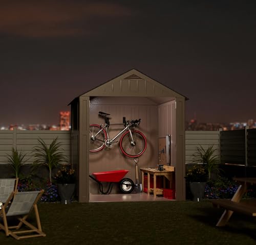 Quietcool UTF-SLR-04-L Solar Shed Fan with Light - Perfect for Backyard Sheds - Solar Powered - 3.5 Watt Solar Panel - No Wiring Required - style: UTF-SLR-04-L