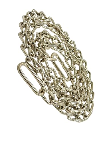 Set of 3 Calving Chain and Handles | 60" Long Chain with 2 Handles | OB Chain and Handles Set | Calf Delivery Pulling Chains Legcatch - Stainless Steel