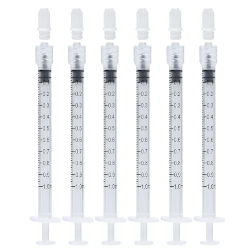 1ml Syringes Without Needles, 1cc Luer Lock Syringe - Disposable Individually Wrapped(30 Pack) - size: 1ml