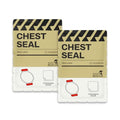 RHINO RESCUE Non-Vented Chest Seal, IFAK First Aid Supplies (2 Count) | Sterile Emergency Trauma Dressing, Occlusive Adhesive Pad Medical for Wound Care, Gunshot, Sucking Chest, HSA/FSA Approved - size: No-Vent
