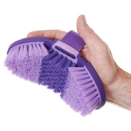 Tough 1 Great Grips Flex Finishing Brush - color: Purple/Light Purple