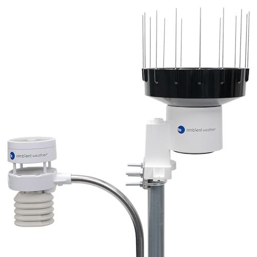 Ambient Weather WS-5000 Ultrasonic Smart Weather Station with AWN+ Included | With Remote Monitoring and Ambient Weather Network Access and AWN+ Included - style: 1yr AWN+ w/ Display Console + Ultrasonic