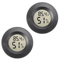 Hygrometer Thermometer Digital Humidity Meter 2 Pack | Mini Size,℉/℃ Conversion Indoor/Outdoor Humidity Monitor Reptile Thermometer For Greenhouse Garden Cellar
