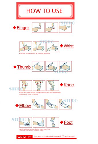 Vet Wrap Medical Tape for Skin Bandage Tape Vet Tape Cohesive Bandage 2 inch x 24 Pack Dark Skin Fabric Bandages Self Sticking Bandage Self Adhering Bandage Wrap Stretch Self Adhesive Tape - color: Dark Skin, size: 24 Pack