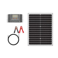 Newpowa 35Watts 12Volt Solar Panel Monocrystalline Off Grid Solar Charge Kit 35W 12V 10BB Solar Panel+10A MPPT Charge Controller+8ft Cord for Connecting Controller to Battery Alligator Clamp - size: 35W 12V Kit (Panel + 10A MPPT + 8ft Cord)