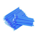 400Pcs 2.5mm Blue Bendable Microbrush Applicator Micro Brushes International Regular - color: Blue, size: 2.5mm