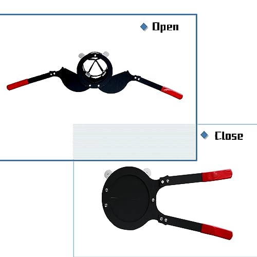 Big Bag Dispenser Bulk Bag Unloader Dischargers for Farms Construction Industry(Black) - color: Black