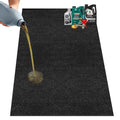 60" x 72" Giant Oil Drip Mat for Garage Driveway, Reusable Floor Oil Spill Leak Absorbent Pads for Motorcycle Car Oil Leak Stain Resistant - size: 5' x 6'