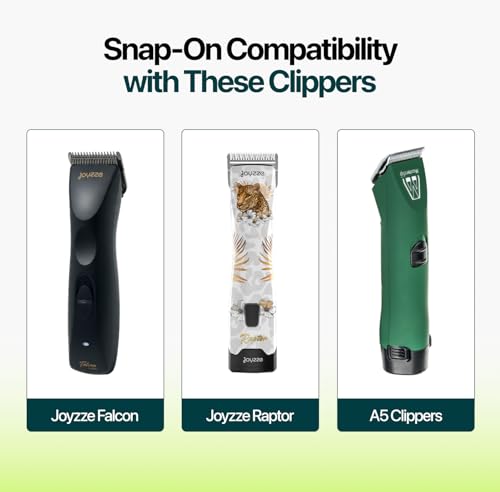 Raptor/Falcon Series A Wide Blade - Professional Grade Dog Clipper Grooming Blade, Detachable, Replacement Blades - Stainless Steel, Coated Ceramic,(A Series #3FW) - size: 3FW (13 mm)