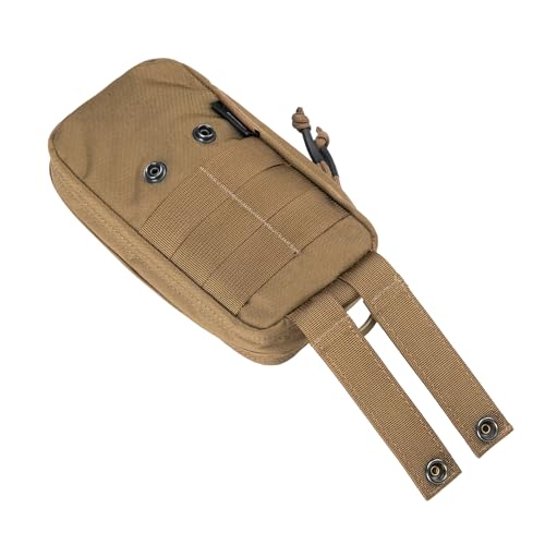 EXCELLENT ELITE SPANKER Quick Access Molle Ifak Pouch Tactical First Aid Pouch EMT Medical Pouch Bag with Tourniquet Holder - color: Coyote brown