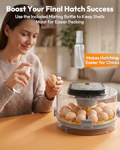 Egg Incubator for Hatching with Temperature Control