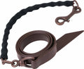 Weaver Leather Brahma Webb Covered Chain Cattle Lead - color: Brown