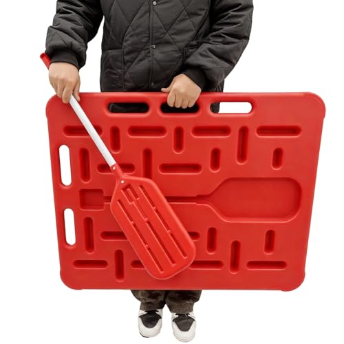 Livestock Sorting Panel 38"x30" Lightweight Animal Handling Guide Board for Cattle Pig Sheep Goat Hog Durable Polyethylene Farm Sorting Equipment