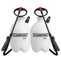 CHAPIN 1-Gallon Pump Sprayer, Foaming Nozzle for Visible Coverage, 2 Pack | Foaming nozzle improves coverage for weeds, pests and fertilizers; 12-in wand, palm-grip shut-off and reinforced hose - size: 2-Gallon