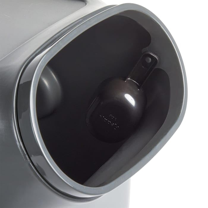 Reddy by Petco Black Airtight Food Storage Container for Dogs Large 50 lbs. - size: Large