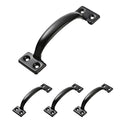 V171 6-1/2" Pulls in Black- 4 Pack - size: 6-1/2 inch 4 Pack