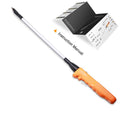 Cattle Prod, Waterproof Livestock Prod Stick with LED Light, Livestock Prod for Modern Livestock Management(43.7 inches) - size: 43.7"