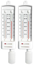 Sper Scientific Precision Wet & Dry Bulb Mason’s Hygrometer 736740 - Dual Thermometer Humidity Meter for Meteorology, Greenhouses, Laboratories, HVAC & Environmental Science - 2 pc - size: 2 Pack