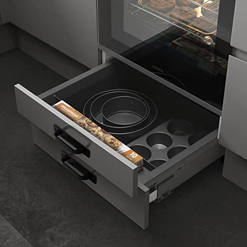 12 Pack 5 Inch 128 mm Matte Black Square Cabinet Handles with Base Plate Aluminum Cabinet Pulls Drawer Pulls Sliding Door Pulls Black Cabinet Handles - color: FlatBlack, size: 5 Inch