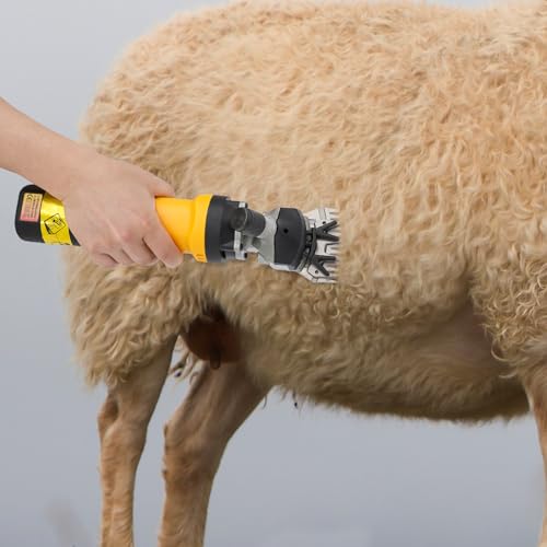 Electric Carpet Trimmer, Professional Shearing Sheep Shears Clippers Machine for Goats Rabbits and Tufting Rugs Farm Livestock Grooming Kit, 14.57 * 3.15 * 3.74in(690W)