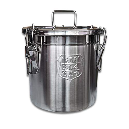 Milking Machine Accessory Stainless Steel Milk Bucket (12L) | Hantop UnitedFarm - size: 12L