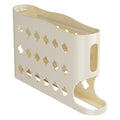 Rotating egg storage box, multi-layer kitchen egg rack, automatic egg roller, refrigerator side door egg tray