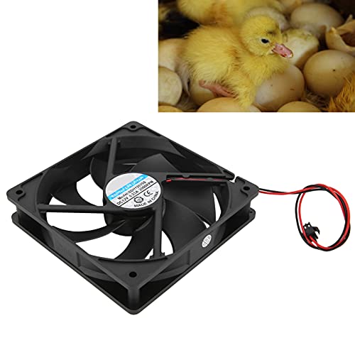 Incubator Fan, Incubator Exhaust Fan Low Noise High Power Motor for Poultry Farms, Labs (Lower Fan) - style: Lower fan