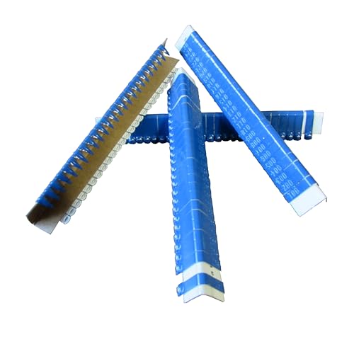 Jiffy Wing Bands Numbered - NOT Stamped Aluminum Chicken Pheasant Poultry Duck Wing Identification Tags (100, Blue) - color: Blue