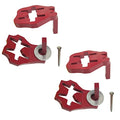 T-Post Gate Hinge Pins - Hang a gate of Any Farm or Garden from a Metal T Post - Outdoor Chain Link Fence Gate Hinges, Set of 2