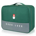 First Aid Bag Empty, Multifunction Emergency Medicine Storage Bag for Outdoor Camping Hiking Travel Emergency (Green)