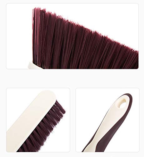 Counter Duster Bed Sheets Debris Cleaning Brush Soft Bristle Clothes Desk Sofa Duster Small Particles Hair Remover - color: B