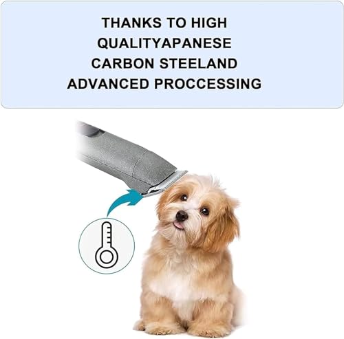 T84 Blade Dog Grooming Blades Compatible with Andis Dog Clipper | Dog Clipper Blades Compatible with Oster A5/Wahl KM10 dog clipper,Cut Length 3/32"(2.4mm) - color: 1pc #T84
