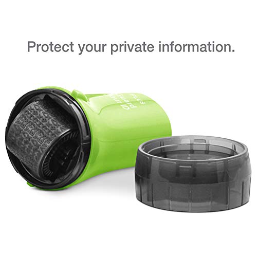 Guard Your ID Identity Theft Protection Roller Stamp, 3-Pack for Mail - color: Green, size: Standard 3-Pack